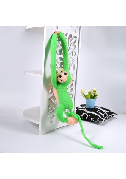 Kawaii Yumuşak Hayvan Bebek Bebekler Çocuk Için Anti-Çarpışma Doldurulmuş Bebek Maymun Peluş Oyuncak Uzun Kol Maymun Peluş Oyuncaklar Maymun Dolması Bebek Muz Maymun Bebek (Yurt Dışından) indirimleri