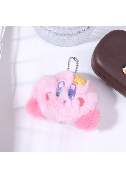 Karikatür Anime Kirby Peluş Bebek Anahtarlık Yumuşak Dolması Bebek Anahtarlık Çanta Kolye Sırt Çantası Dekor Aksesuarları Kızlar Için (Yurt Dışından) fiyatları