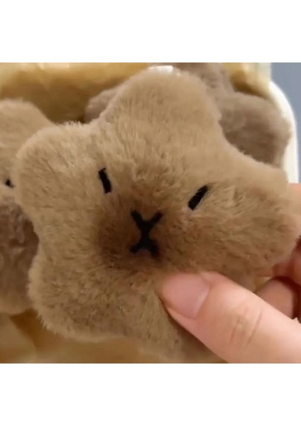 Karikatür Sıkma Kapibara Peluş Anahtarlık Peluş Doldurulmuş Oyuncaklar Siyam Kedisi Anahtarlık Anahtarlık Tavuk Cıvıl Cıvıl Kapibara Kolye Çift (Yurt Dışından) fırsatları