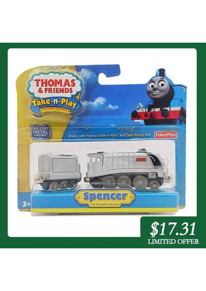 Orijinal Thomas ve Arkadaşları N Oyun Serisi Manyetik Alaşım Metal Döküm Spencer Skarloey Tren Modeli Çocuk Oyuncakları Erkekler Için (Yurt Dışından)