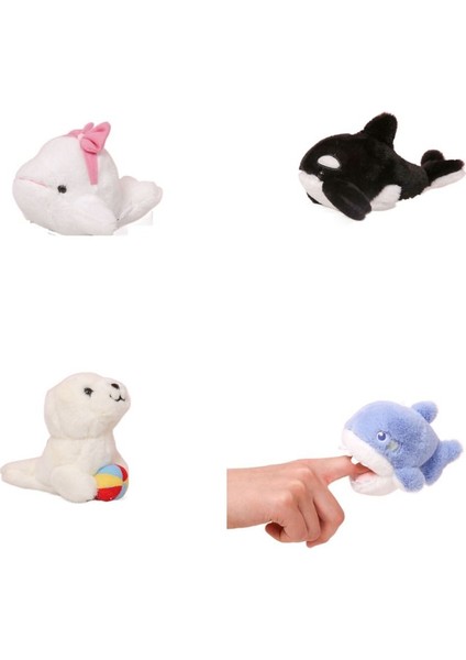 Deniz Hayvanı Orca Peluş Anahtarlık Sırt Çantası Kolye Köpekbalığı Orca Hayvan Beluga Peluş Anahtarlık 10 cm Peluş Kız (Yurt Dışından) fiyatları