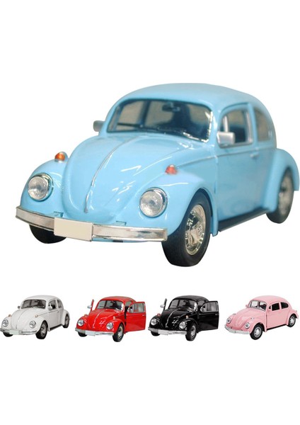 Yeni Güzel Vintage Beetle Araba Çocuk Oyuncak Döküm Geri Çekin Araba Modeli Çocuk Boystoy Dekor Sevimli Figürler (Yurt Dışından)