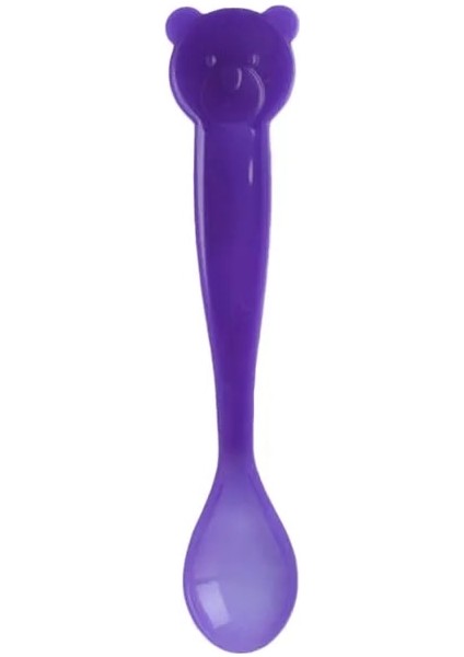 [eğlenceli Canlı] 3 Renk Sıcaklık Algılama Kaşık Çocuklar Erkekler Kızlar Için Silikon Kaşık Besleme Bebek Kaşık Bebek Bakım Seti Besleme Kaşığı (Yurt Dışından) indirimleri