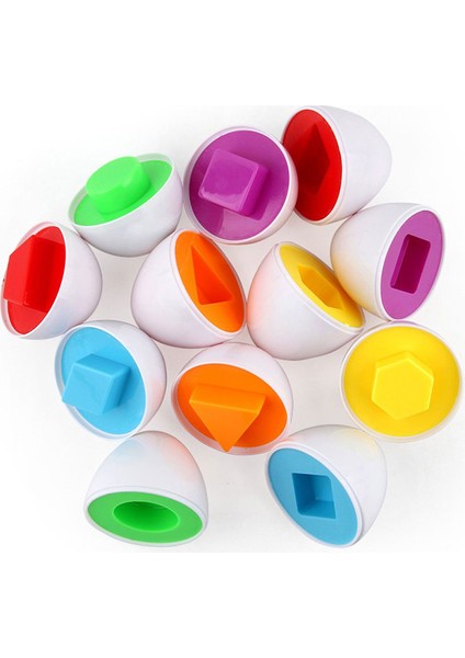 6pcs Öğrenme Eğitimi Akıllı Yumurtalar Karışık Şekilli Oyuncaklar 3D Puzzle Oyunu Çocuklar Için Podazz (Yurt Dışından) fiyatları