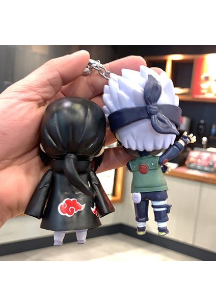 Anime Naruto Anahtarlık Naruto Figürleri Manga Uchiha Sasuke Hatake Uzumaki Kakashi Aksiyon Figürü Aksesuarları Kolye Çocuk Oyuncakları (Yurt Dışından) indirimleri