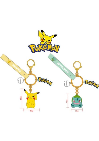 Hakiki Pokemon Pikachu Anahtarlık Kawail Pokémon Aksiyon Figürü Anahtarlık Sevimli Anime Karikatür Model Oyuncaklar Bebek Çocuk Kız (Yurt Dışından) indirimleri