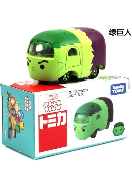 Takara Tomy Arabalar Hulk Mickey Minnie Mouse Pooh Ayı Demir Adam Karışık Snoopy Olaf Darth Vader Anime Model Araba Çocuk Oyuncakları (Yurt Dışından)