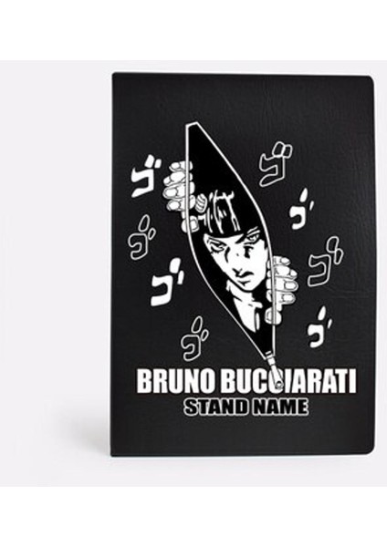Anime Jojo'nun Tuhaf Macerası Dio Jotaro Kujo Joseph Bruno Bucciarati Not Sahne Öğrenci Si (Yurt Dışından)