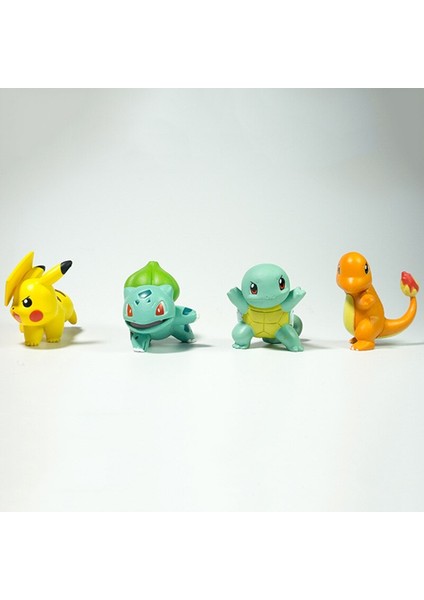 Birinci Nesil Anime Figürleri Squirtle Charmander Bulbasaur Pikachus Aksiyon Figürü Bebek Oyuncak Karikatür Pokemones Şekil Oyuncaklar (Yurt Dışından) indirimleri
