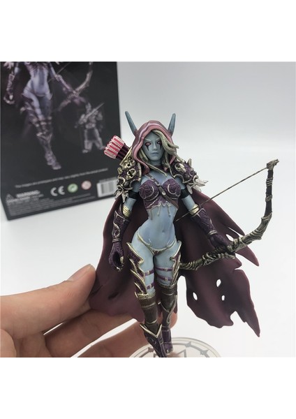 Sylvanas Windrunner Darkness Ranger Bayan Aksiyon Figürü Ork Figürü Koleksiyonu Oyuncaklar Pvc Modeli 14 cm (Yurt Dışından) modelleri