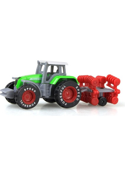 Döküm Çiftlik Araçları Mini Araba Modeli Mühendislik Araba Modeli Traktör Mühendislik Araba Traktör Oyuncak Modeli Çocuklar Için Noel Si (Yurt Dışından)
