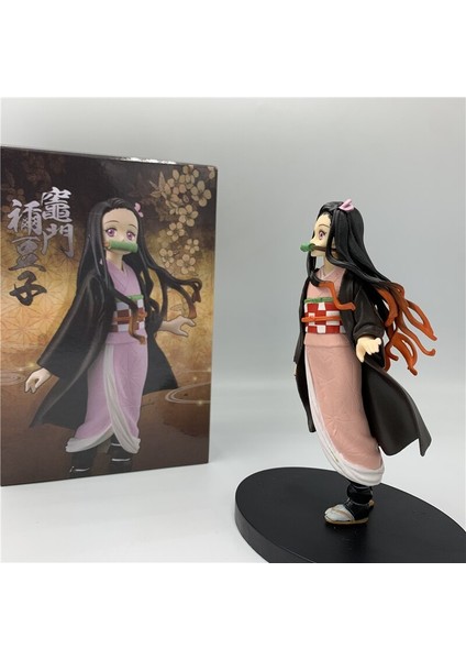 15CM Iblis Avcısı Kamado Nezuko Sevimli Ayakta Klasik Renkli Pvc Aksiyon Figürü Kimetsu Hiçbir Yaiba Tanjirou Nezuko (Yurt Dışından) fırsatları
