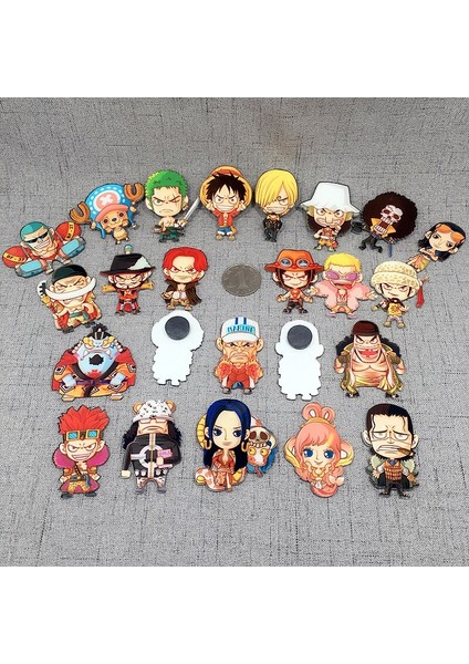 Tek Parça Q Tarzı Anime Aksiyon Figürü Kaymakam Kaliteli Akrilik Buzdolabı Mıknatısları Klasik Oyuncaklar Çocuklar Için Ev Dekorasyon (Yurt Dışından) fırsatları