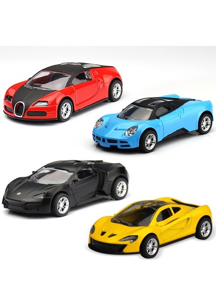 1:42 Alaşım Araba Modeli Spor Araba Metal Geri Çekin Oyuncak Araba Süsleri. (Yurt Dışından) fiyatları