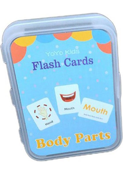 Bir Kutu Resim Kartı Çocuklar Için Erken Öğrenme Bilişsel Flash Kart Bebek Öğrenme (Yurt Dışından)