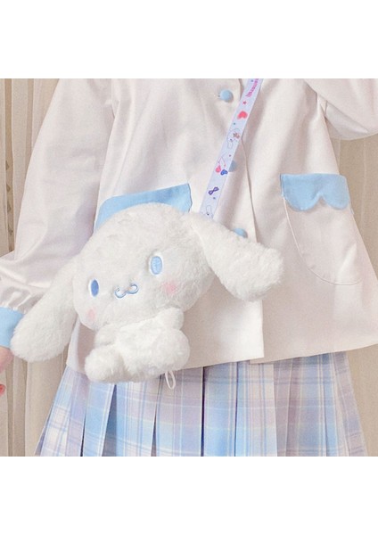 Internet Ünlü Peluş Oyuncak Çanta Cinnamoroll Babycinnamoroll Melodi Taşınabilir Askılı Çanta Okul Çocuk Ödül Pençe Bebek (Yurt Dışından) modelleri