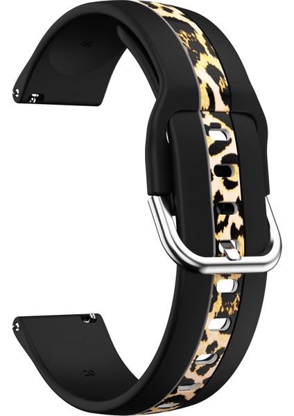 Samsung Galaxy Watch 5 Pro 45MM Siyah Leopar Desenli Silikon Saat Bandı (Yurt Dışından) modelleri