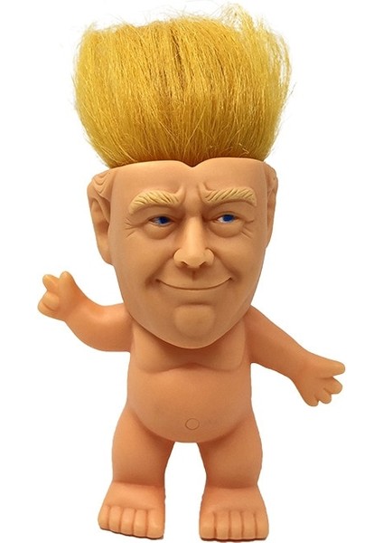 10 cm Abd Donald Trump Aksiyon Figürü Troll Bebek Figürleri Saç Baş Şanslı Troller Komik Oyuncaklar Dekompresyon Oyuncaklar (Yurt Dışından) modelleri