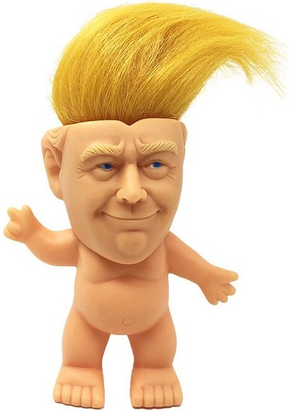 10 cm Abd Donald Trump Aksiyon Figürü Troll Bebek Figürleri Saç Baş Şanslı Troller Komik Oyuncaklar Dekompresyon Oyuncaklar (Yurt Dışından) indirimleri