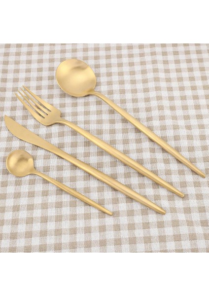 Yeni Varış 304 Paslanmaz Çelik Çatal Itanium Kaplama Mümkün Batı Çatal Bıçak Takımı (Yurt Dışından) fiyatları