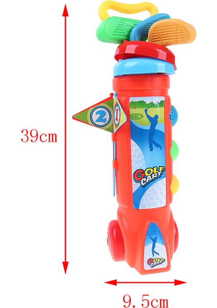 Takım Açık Çocuk Golf Kulübü Oyuncakları Plastik Mini Golf Spor Eğitici Oyuncak (Yurt Dışından) modelleri