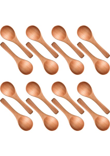 Katı Yuvarlak Kase Ahşap Çatal-Bıçak Yemekleri Ev Mutfak Çin Ahşap Yemekleri ve Küçük Tahta Kaşık Tadım Kaşığı (Yurt Dışından) fırsatları