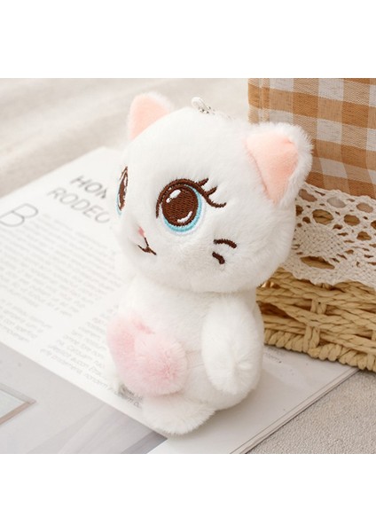 Aşk Çantası ile Sevimli Yavru Kedi Peluş Oyuncak Çok Sevimli Şanslı Kedi Modası Anahtarlık Kolye (Yurt Dışından) fiyatları