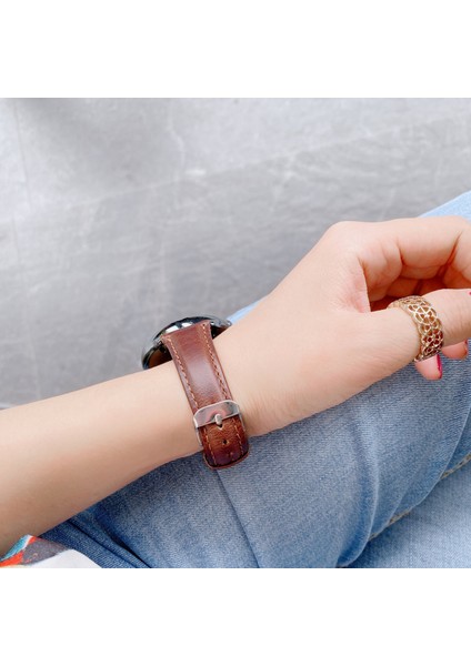 Samsung Galaxy Watch 22MM Evrensel Watch Band Kahve Için (Yurt Dışından) fiyatları