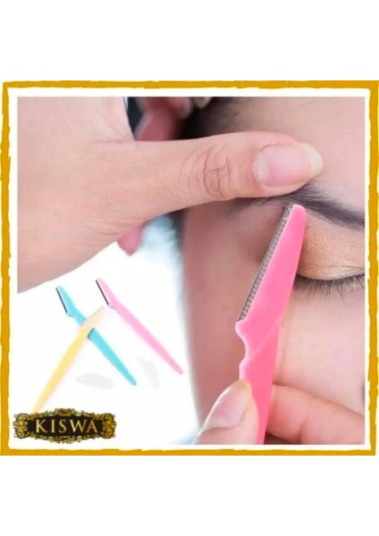 Tinkle Women - Kaş Tıraş Makinesi - Saç Kesme Makinesi Tıraş Makinesi ve Aracı, Güvenlik Kapaklı Yüz Tıraş Makinesi (3'lü Paket) (Yurt Dışından)