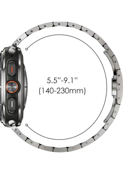 Samsung Galaxy Watch Ultra 47MM Titanyum Için Titanyum Alaşımlı Kayış (Yurt Dışından) fırsatları