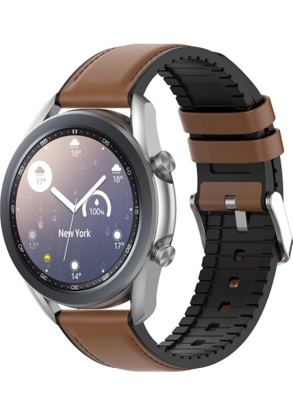 Samsung Galaxy Watch 3 41MM Kahverengi Için 20MM Kordonlu Saat (Yurt Dışından) fırsatları