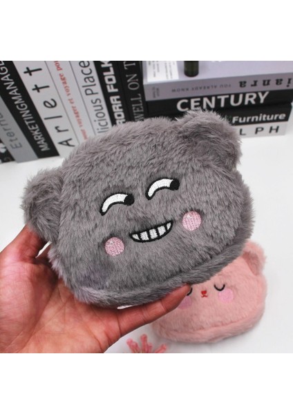 Sevimli Karikatür Peluş Ayı Cüzdan Kulaklık Çantası Peluş Karikatür Karikatür Ayı Bozuk Para Cüzdanı Yaratıcı Taşınabilir Taşınabilir Peluş Para Çantası Çocuklar Ler (Yurt Dışından) fırsatları