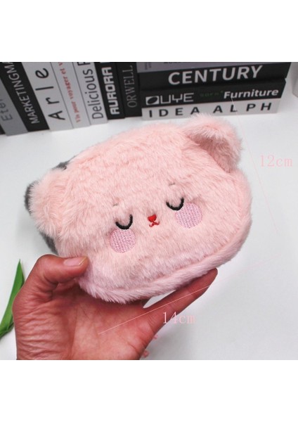 Sevimli Karikatür Peluş Ayı Cüzdan Kulaklık Çantası Peluş Karikatür Karikatür Ayı Bozuk Para Cüzdanı Yaratıcı Taşınabilir Taşınabilir Peluş Para Çantası Çocuklar Ler (Yurt Dışından) indirimleri