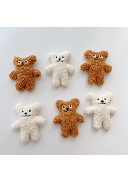 Ins Kore Broş Fasulye Ayı Peluş Bebek Sevimli Karikatür Pin Okul Çantası Kolye Dekorasyon Aksesuarları (Yurt Dışından) fırsatları