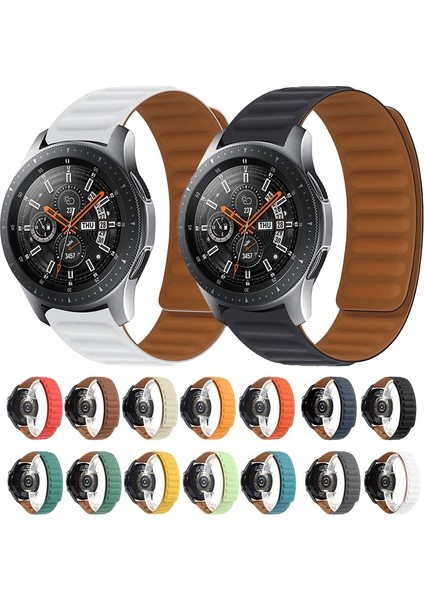 Samsung Galaxy Live SM-R382 Malakit Yeşili Için Silikon Manyetik Kayış (Yurt Dışından) fiyatları