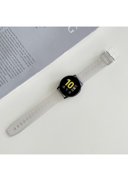 Samsung Galaxy Watch 3 41MM Tpu Kordonlu Saat Siyah Için (Yurt Dışından) fiyatları