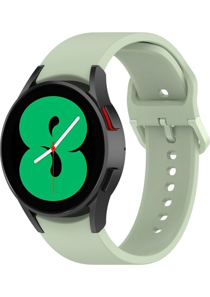 Samsung Galaxy Watch 5 Pro 45MM Açık Yeşil Için Silikon Watch Band (Yurt Dışından)