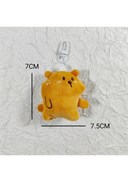 Külçe Hazine Squeak Peluş Ayı Anahtarlık Tatil Bebek Gıcırdayan Ayı Hayvan Charm Çanta Kolye Pp Pamuk Gıcırdayan Külçe Hazine Peluş Kolye Ev Dekorasyon (Yurt Dışından)