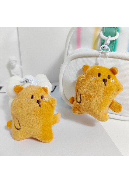 Külçe Hazine Squeak Peluş Ayı Anahtarlık Tatil Bebek Gıcırdayan Ayı Hayvan Charm Çanta Kolye Pp Pamuk Gıcırdayan Külçe Hazine Peluş Kolye Ev Dekorasyon (Yurt Dışından)