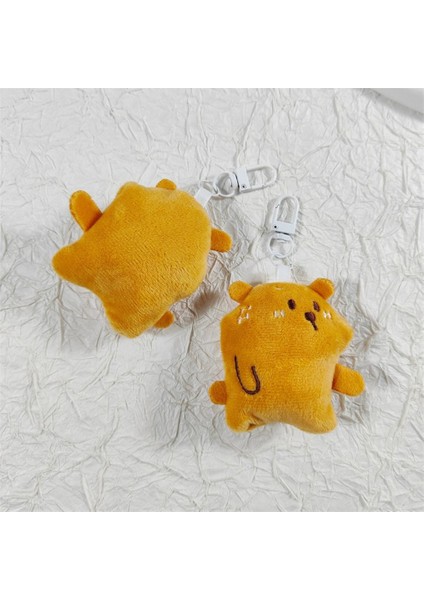 Külçe Hazine Squeak Peluş Ayı Anahtarlık Tatil Bebek Gıcırdayan Ayı Hayvan Charm Çanta Kolye Pp Pamuk Gıcırdayan Külçe Hazine Peluş Kolye Ev Dekorasyon (Yurt Dışından)