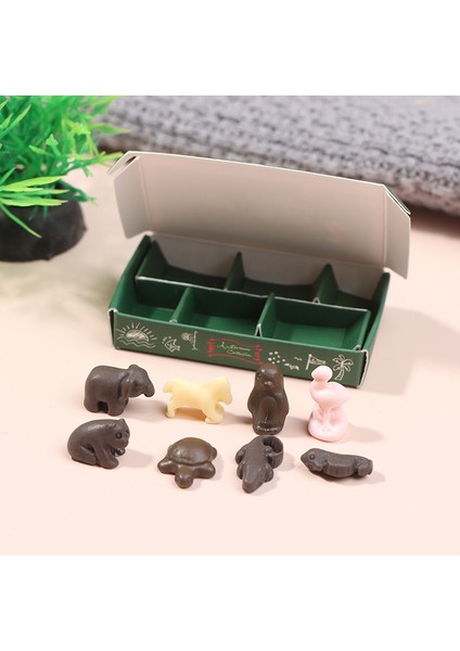 Takım 1/6 Dollhouse Minyatür Mini Karikatür Çikolata Modeli Oyun Mutfak Gıda Oyuncak Cologo (Yurt Dışından) fırsatları