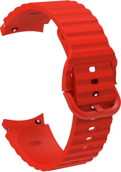 Samsung Galaxy Watch 4 Kırmızı Için Silikon Watch Band (Yurt Dışından) modelleri