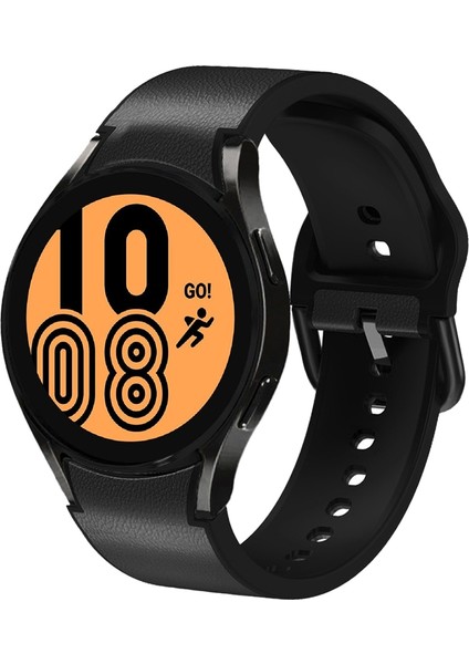Samsung Galaxy Watch 4 40MM Siyah Için Silikon Watch Band (Yurt Dışından)