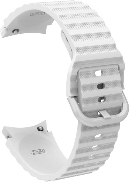 Samsung Galaxy Watch 4 Beyaz Için Silikon Watch Band (Yurt Dışından) modelleri