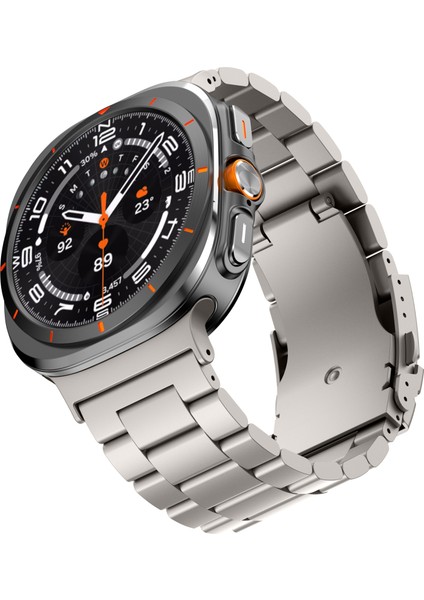 Samsung Galaxy Watch Ultra 47MM Metal Watch Band Titanyum Rengi Için (Yurt Dışından) fırsatları