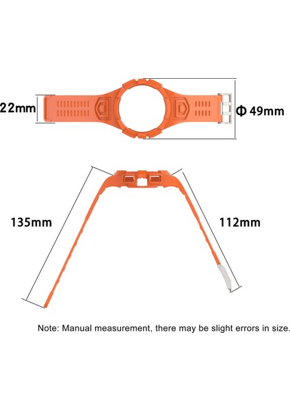 Samsung Galaxy Watch4 Classic Için Silikon Saat Bandı 46MM Şeffaf Pembe (Yurt Dışından) fiyatları