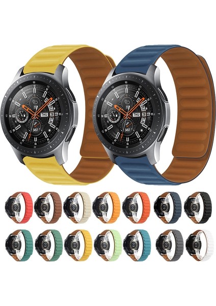 Samsung Galaxy Gear S3 Beyaz Silikon Manyetik Kayış (Yurt Dışından) fırsatları