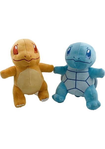 20CM Pokemon Peluş Bebek Sevimli Karikatür Anime Charmander Squirtle Peluş Oyuncaklar Çocuklar Için Ler (Yurt Dışından)