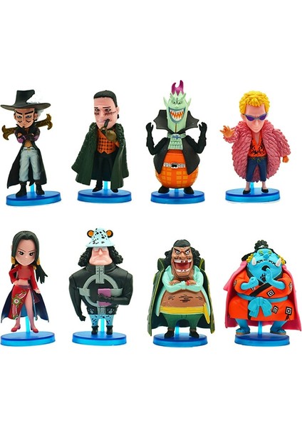 Tek Parça Gk Jinbe Anime Aksiyon Şekilli Kalıp Pvc 8-10 cm Heykel Koleksiyonu Oyuncak Masaüstü Dekorasyon Donquixote Doflamingo Figma (Yurt Dışından) modelleri