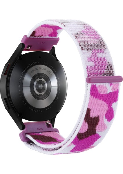 Samsung Galaxy Watch5 40MM/44MM / Watch5 Pro Mor Kamuflaj Için Watch Band (Yurt Dışından) fiyatları